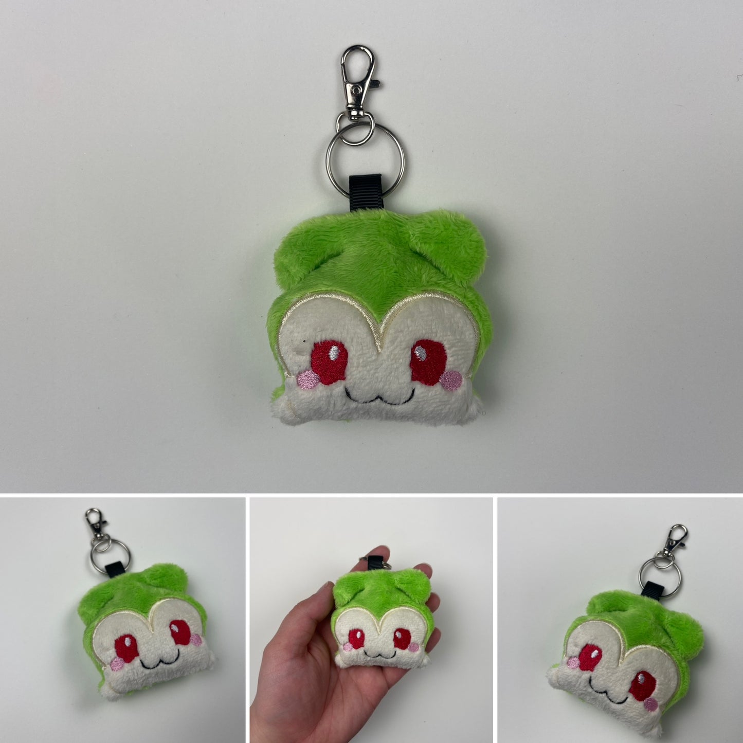 Baby Digital Monsters Plush Charm, Plush Keychain, , Anime Themed Handmade Plushie Keychain, Made to Order