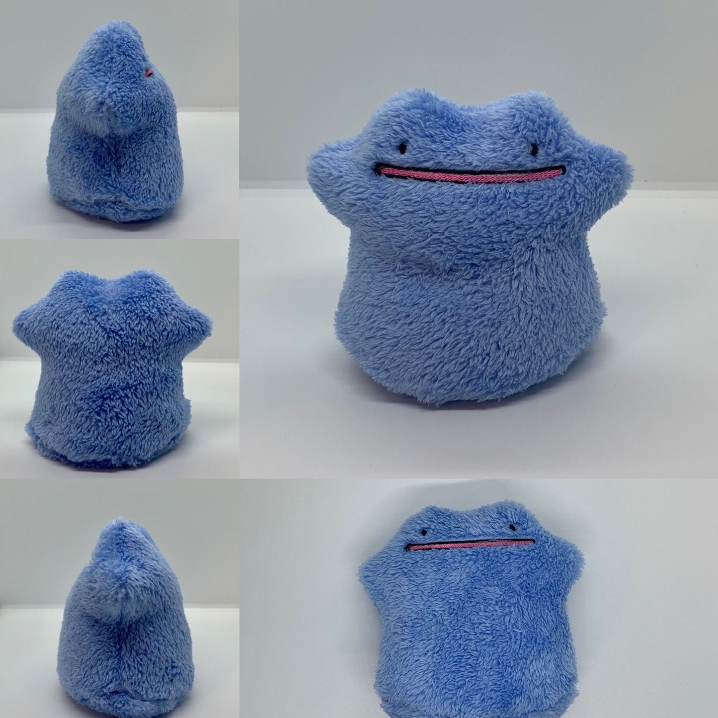Adorable DITTO Beanie Plushie, Animal Monster PLush