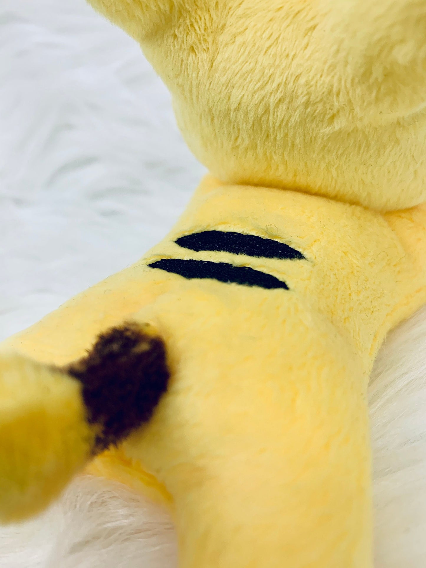 Chibi Electric Mouse Beanie Plushie, Animal Monster, Video Game inspired Plush, Shiny