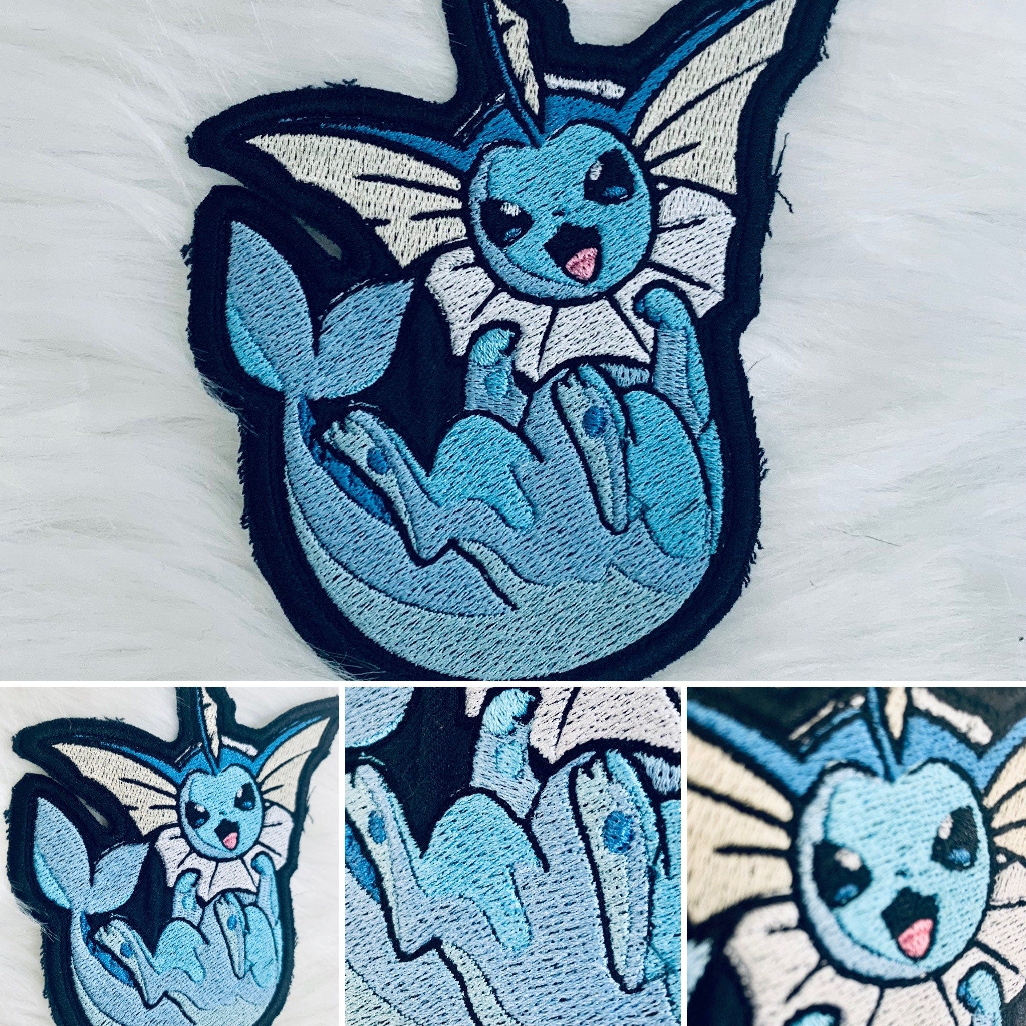 Eevee Pokemon Embroidery Design 