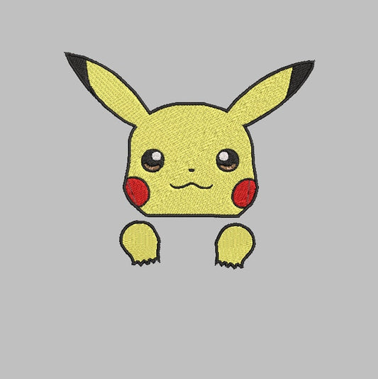 Electric Mouse Iron-on Patch Peaker, Shiny, Monster Animal Inspired Embroidery