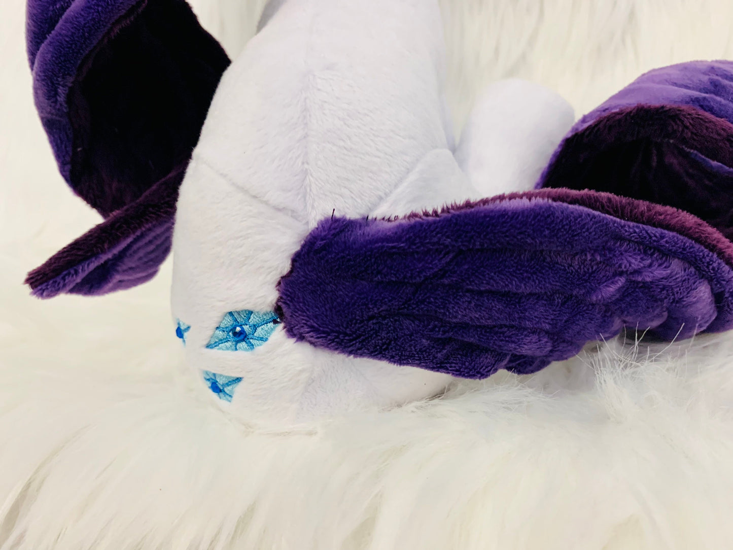 RARITY My Little Pony Beanie Plushie, MLP Inspired Plushie