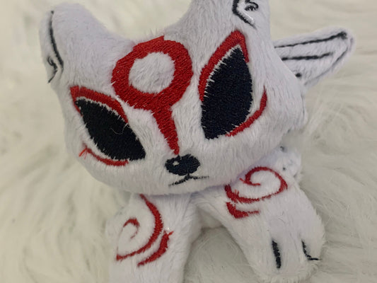 WOLF DEITY Plushie, Okami, Video game inspired Plush