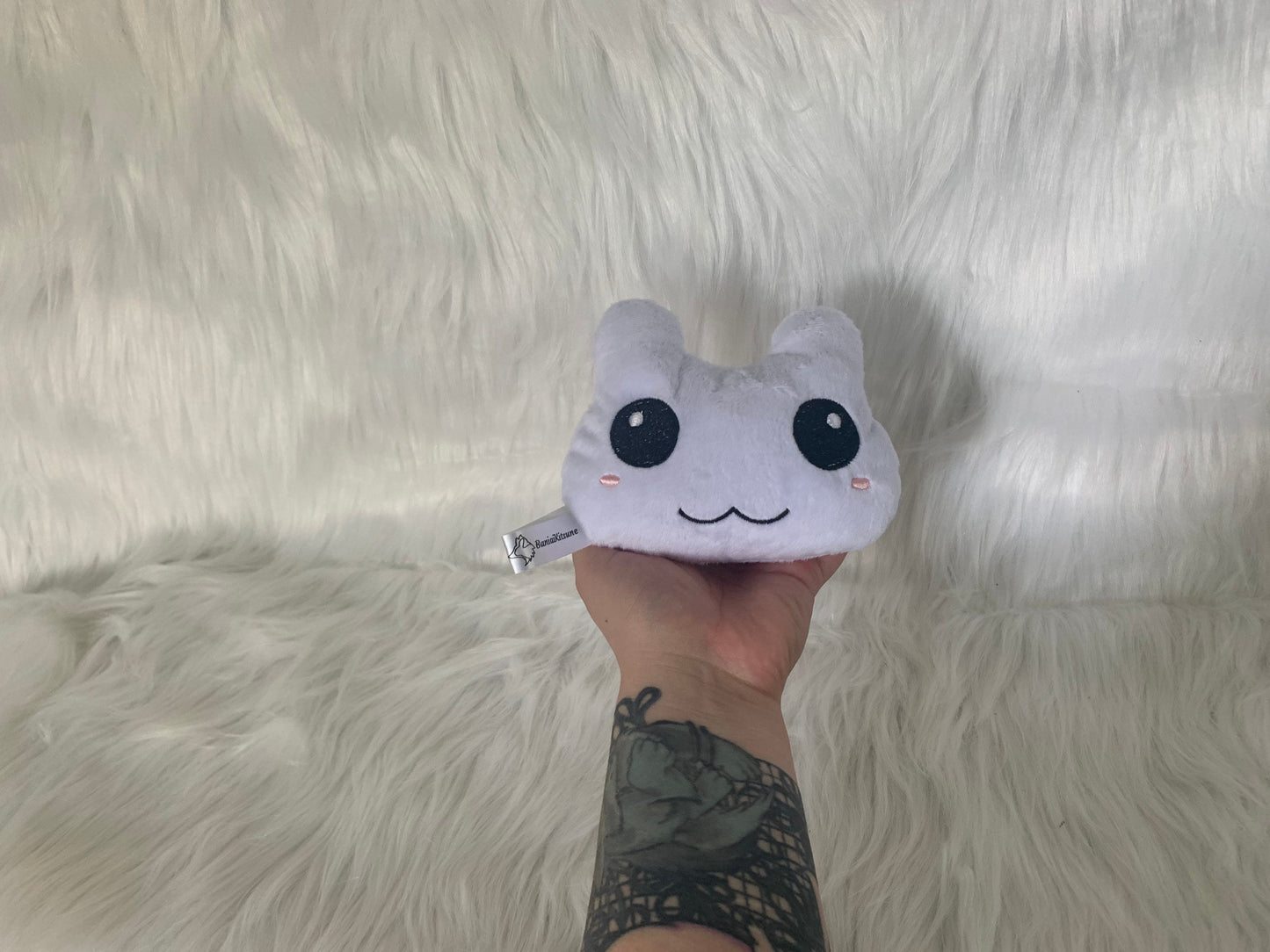 BOTAMON YUKIMIBOTAMON Digi Monster Beanie Plushie, Baby and In Training Form, Anime Inspired Plush