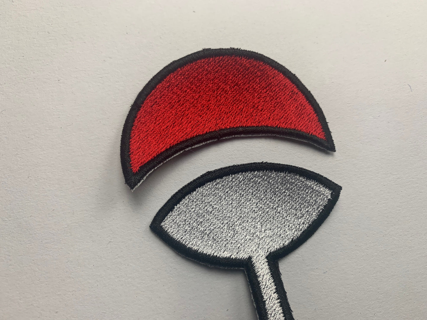 Anime Clan Symbol Iron On Patch, Villian, Anime Inspired Embroidery, Made to Order