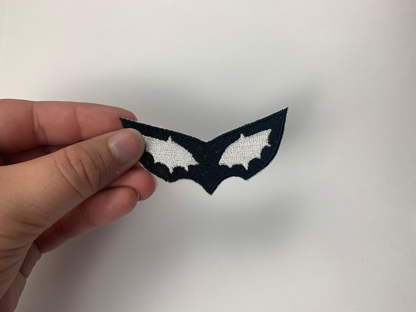 Personal Mask, Iron-on Patch, Phantom Theft, Video Game Inspired Embroidery, Made to Order