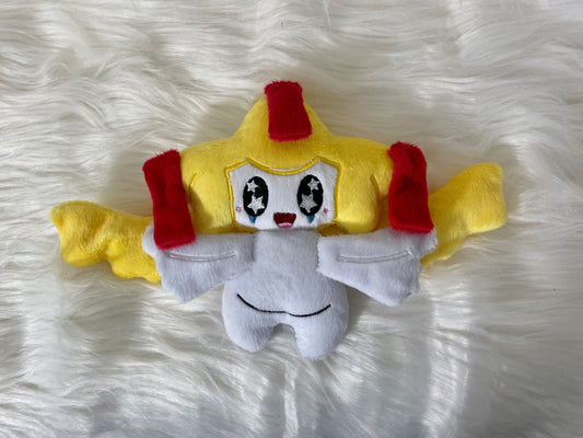 Wishful Monster Beanie Plushie, Animal Monster, Video Game inspired Plush, Shiny