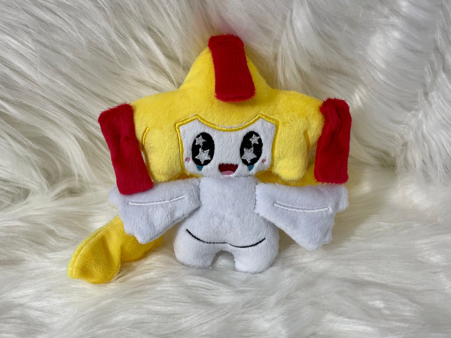 Wishful Monster Beanie Plushie, Animal Monster, Video Game inspired Plush, Shiny