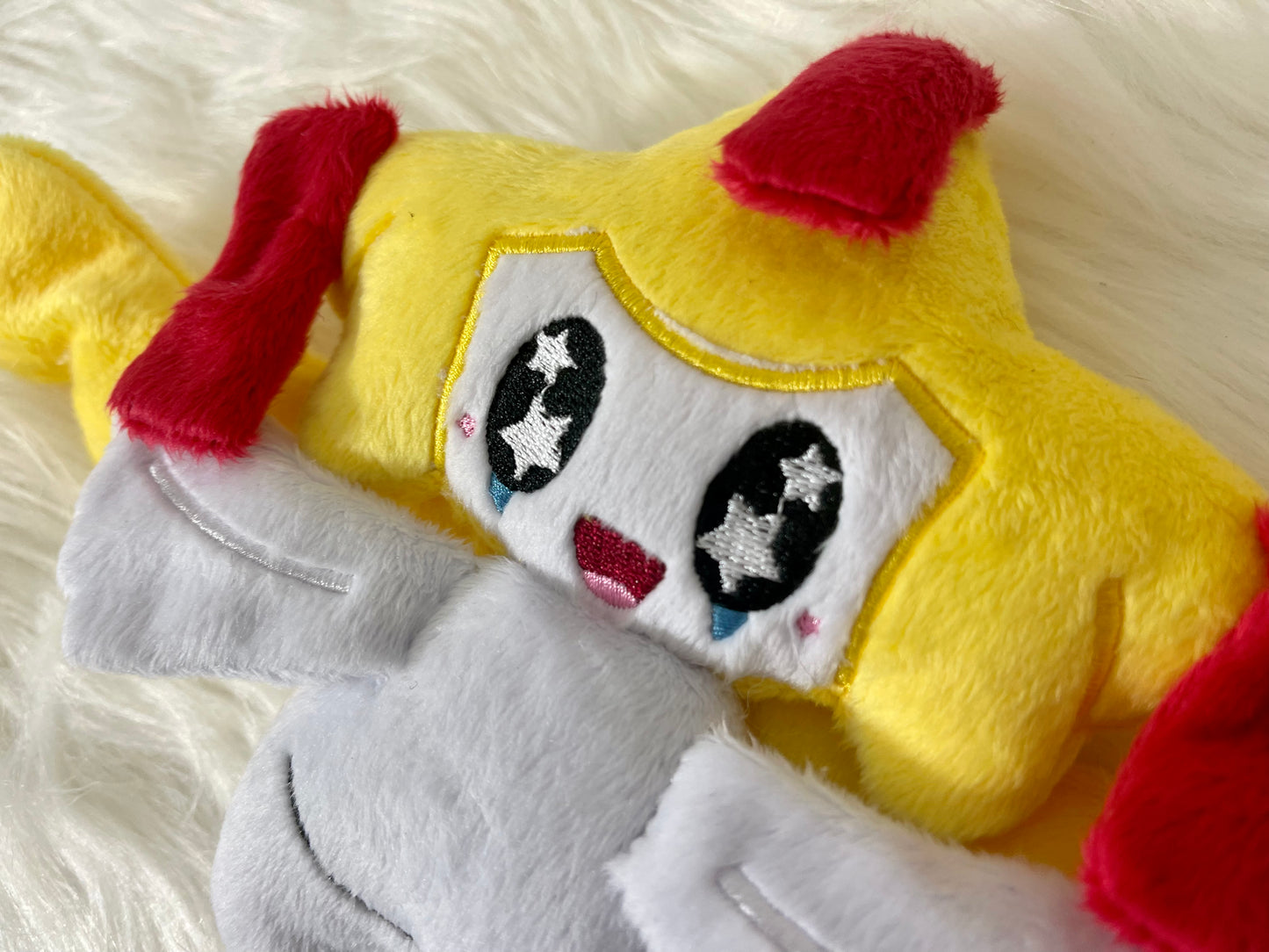 Wishful Monster Beanie Plushie, Animal Monster, Video Game inspired Plush, Shiny