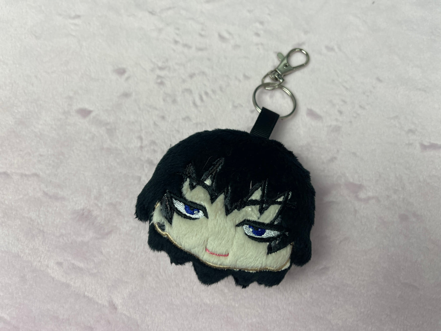 Chibi Sorcerer Killer Plush Charm, Handmade Plushie Keychain