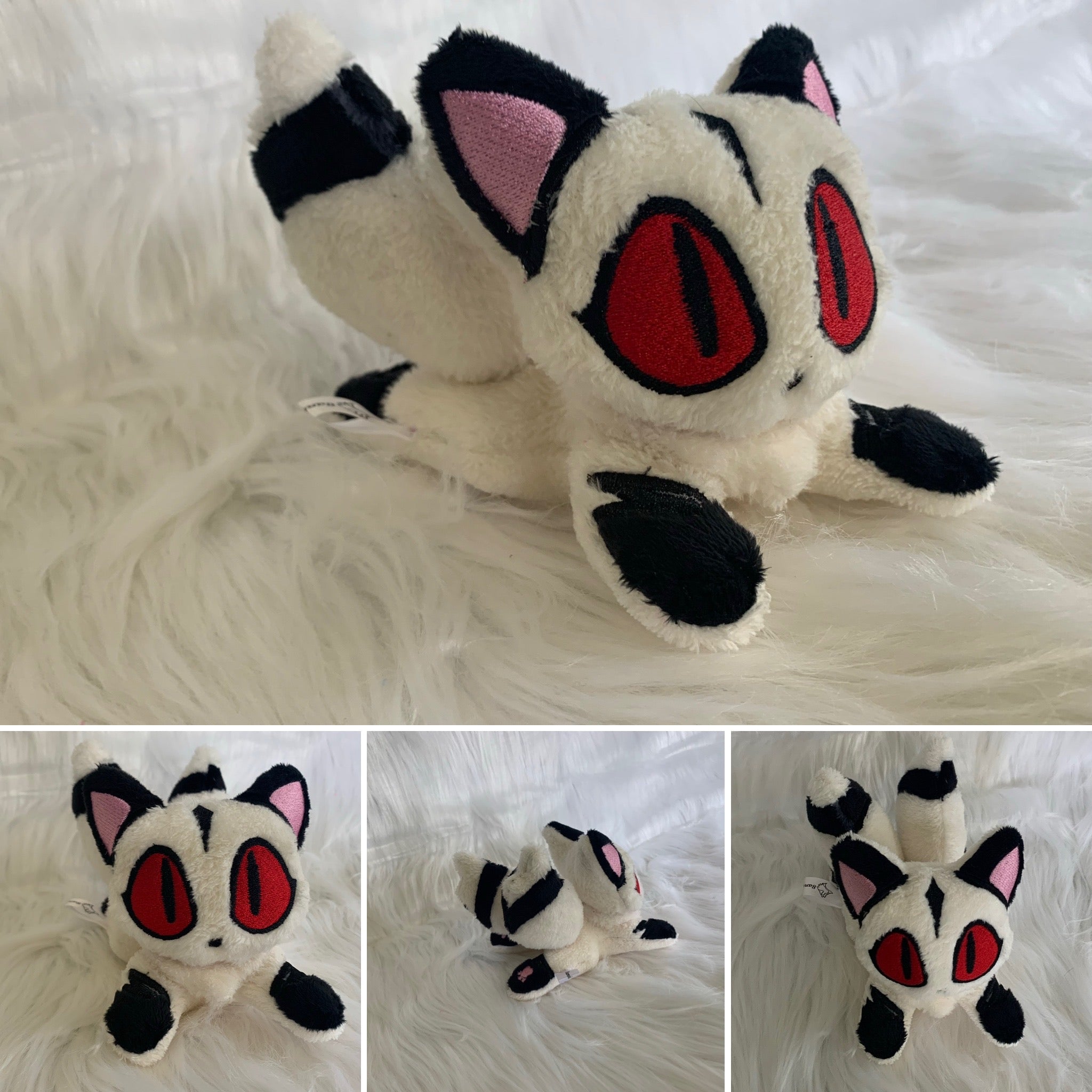 TWIN TAILED FOX Plushie, Demon, Mythology and Folklore, Handmade, Anim ...