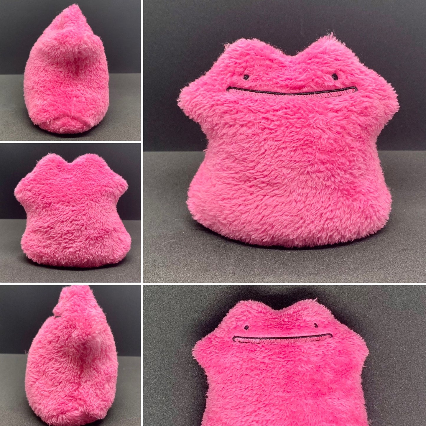 Adorable DITTO Beanie Plushie, Animal Monster PLush