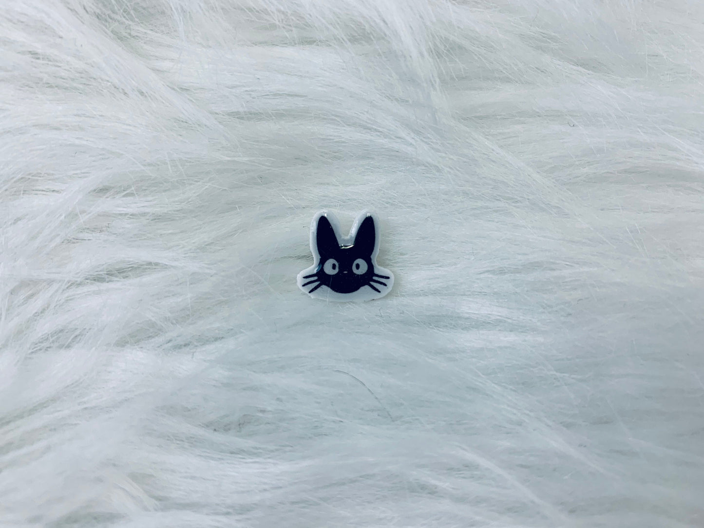 Black Cat Handmade Resin Pin