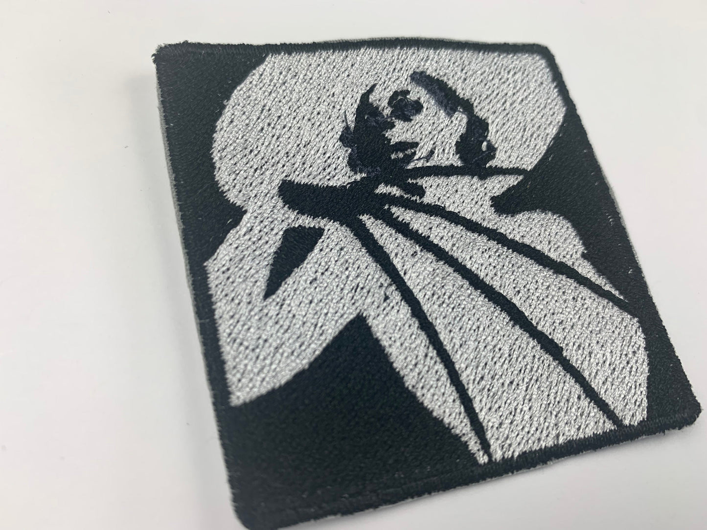 Evil LADY D Iron On Patch, Villain, Vampire, Video Game Inspired Embroidery, Made to Order