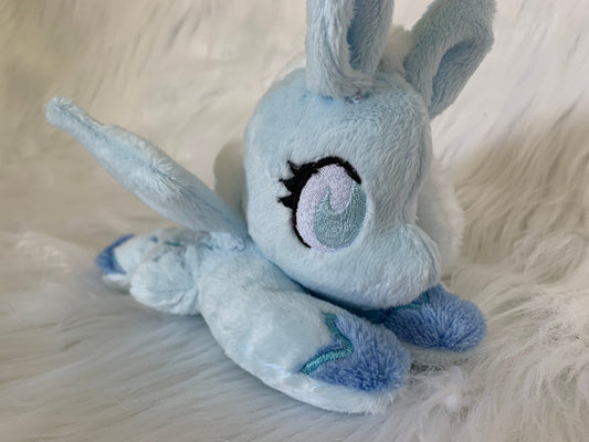 Timid SNOWDROP My Little Pony Beanie Plushie, MLP Inspired Plushie