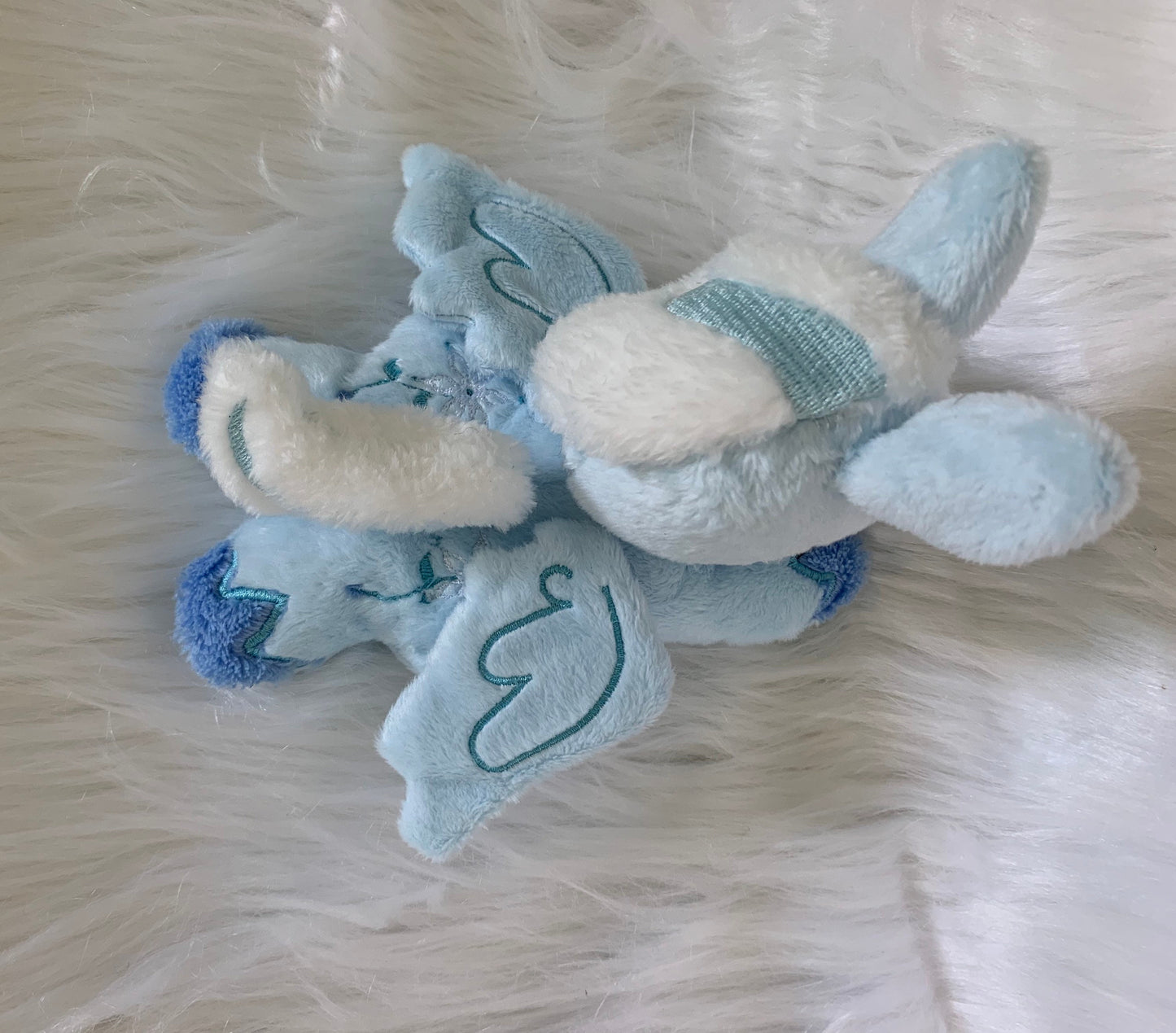 Timid SNOWDROP My Little Pony Beanie Plushie, MLP Inspired Plushie