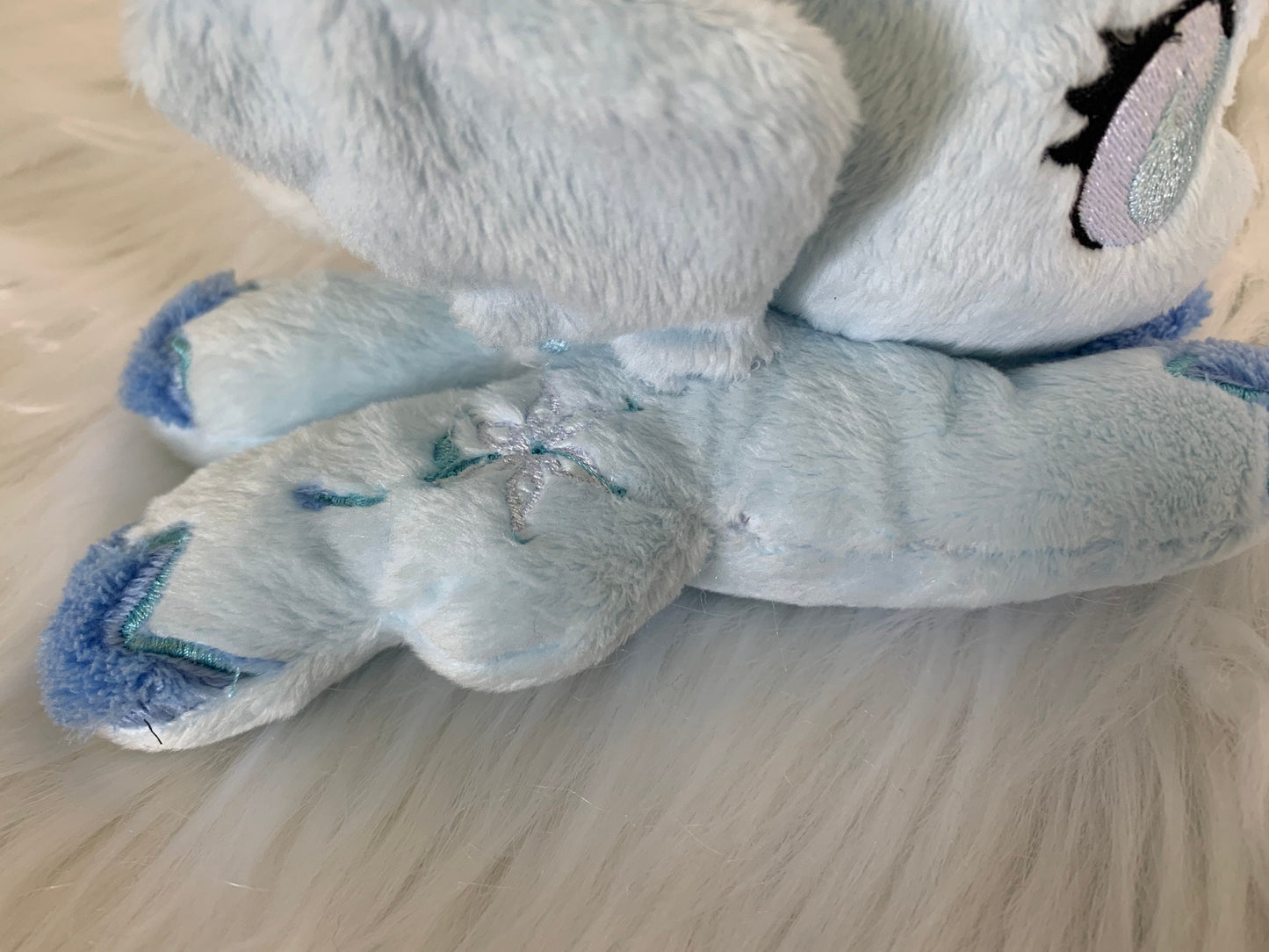 Timid SNOWDROP My Little Pony Beanie Plushie, MLP Inspired Plushie