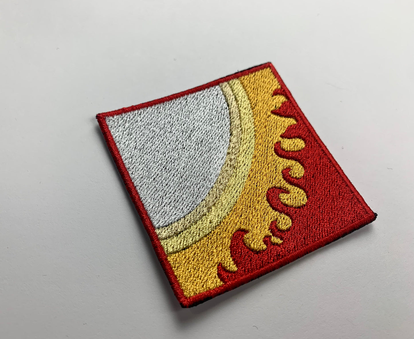 Kyōjurō  Iron On Patch, Fire Breathing, Demon,  Anime Inspired Embroidery, Made to Order