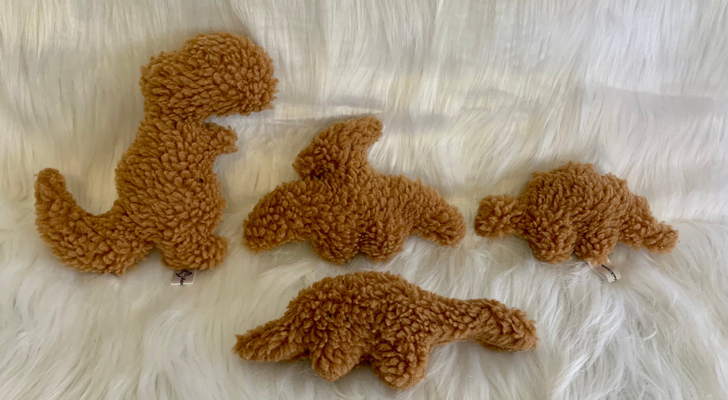 DINO NUGGIES, Chicken Nugget, Foodie Inspired Plushie