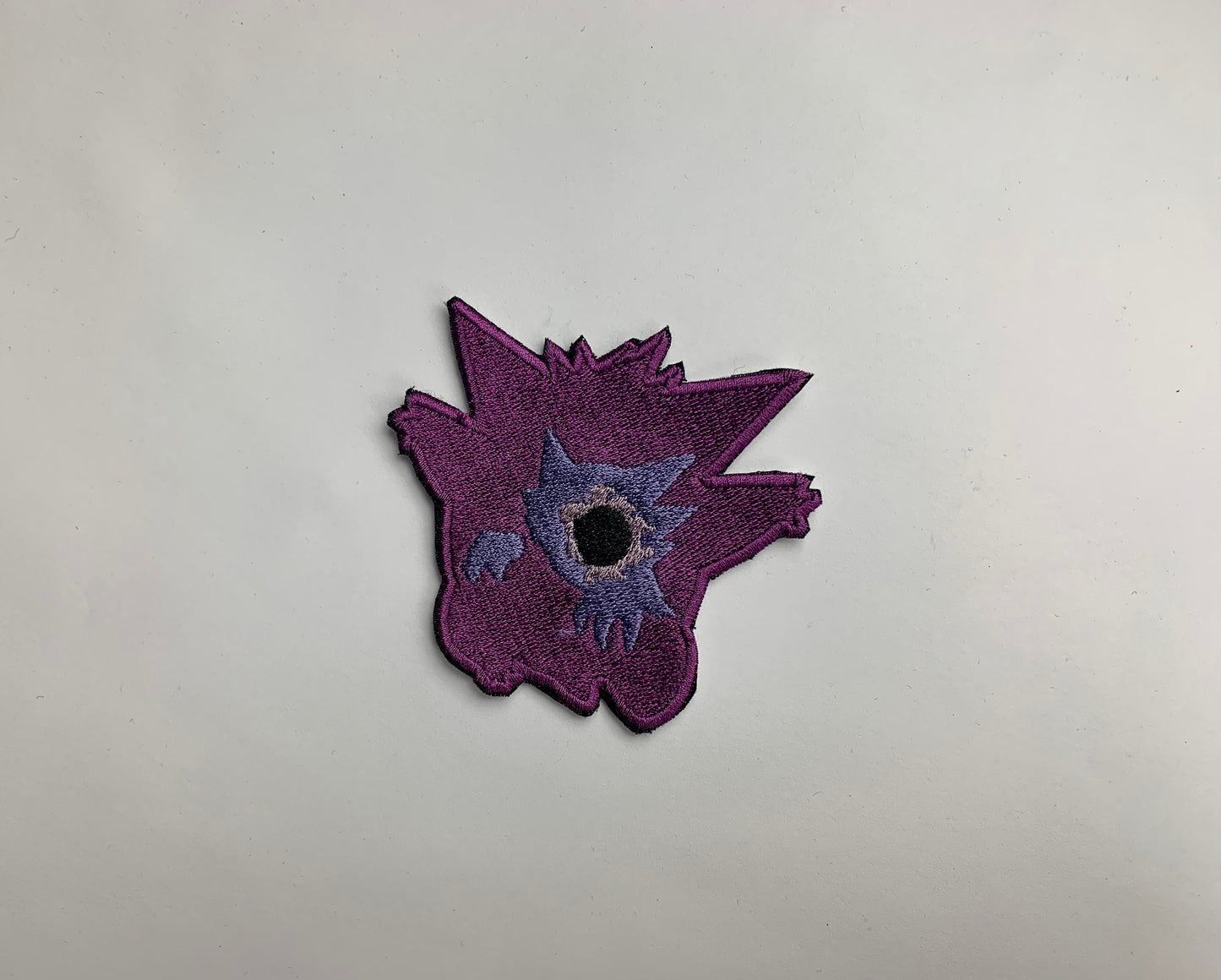 Ghost Evolution Line Iron-on Patch, Shadow, Anime, Animal Monster Inspired Embroidery