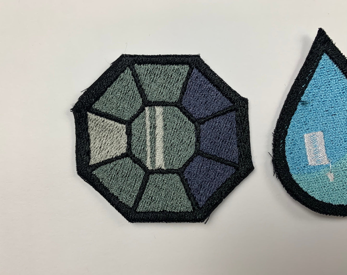 PokeGym Iron on Badges, Cosplay Patches Generation 1, Animal Monster, Anime Inspired Embroidery