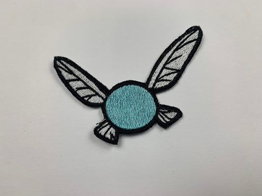 Video Game Annoying Fairy, Iron-on Patch, Princess, Assistant, Video Game Inspired Embroidery