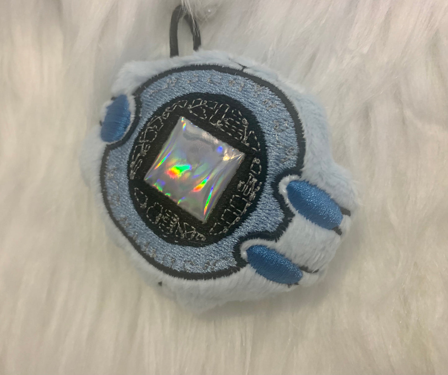 Digital Device Plush Keychain, Digi Animal Monsters, Handmade Plushie Keychain, Made to Order