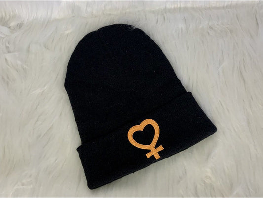 Venus Guardian Beanie, Thick Cuffed Knit