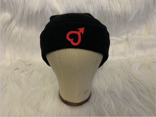 Mars Guardian Beanie, Thick Cuffed Knit