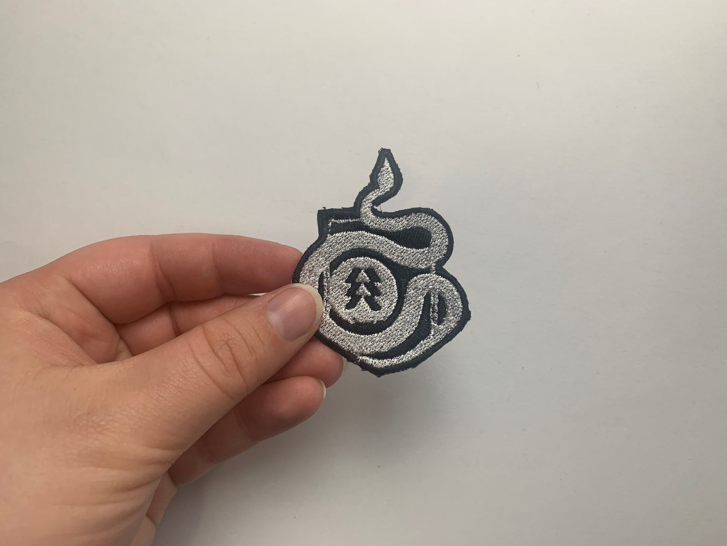 Snake Iron-on Patch, Hunter, Warlock, Titan , Video Game Inspired Embroidery, Made to Order