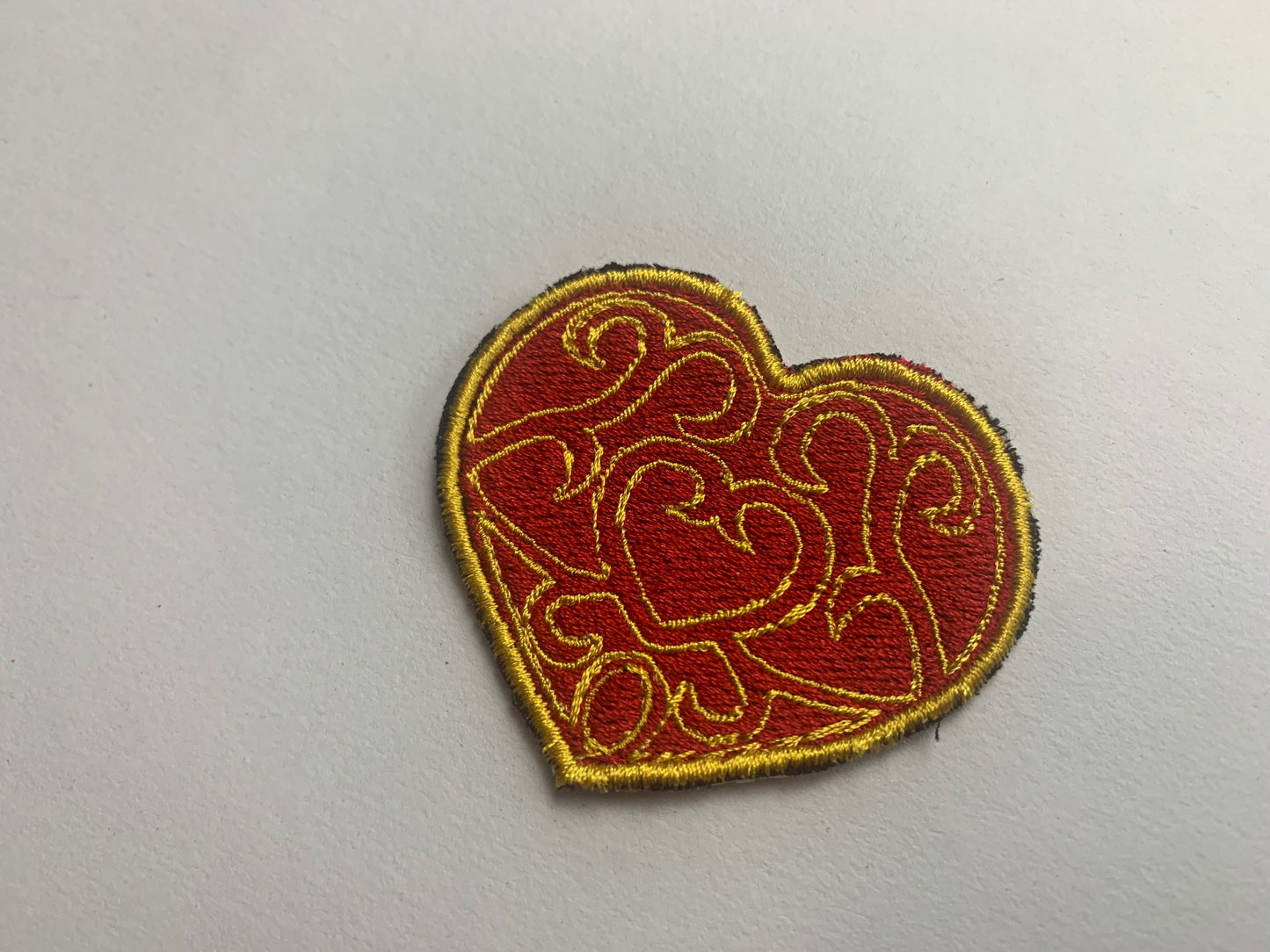 Video Game Heart Container, Iron-on Patch, Princess, Heart Piece, Video Game Inspired Embroidery