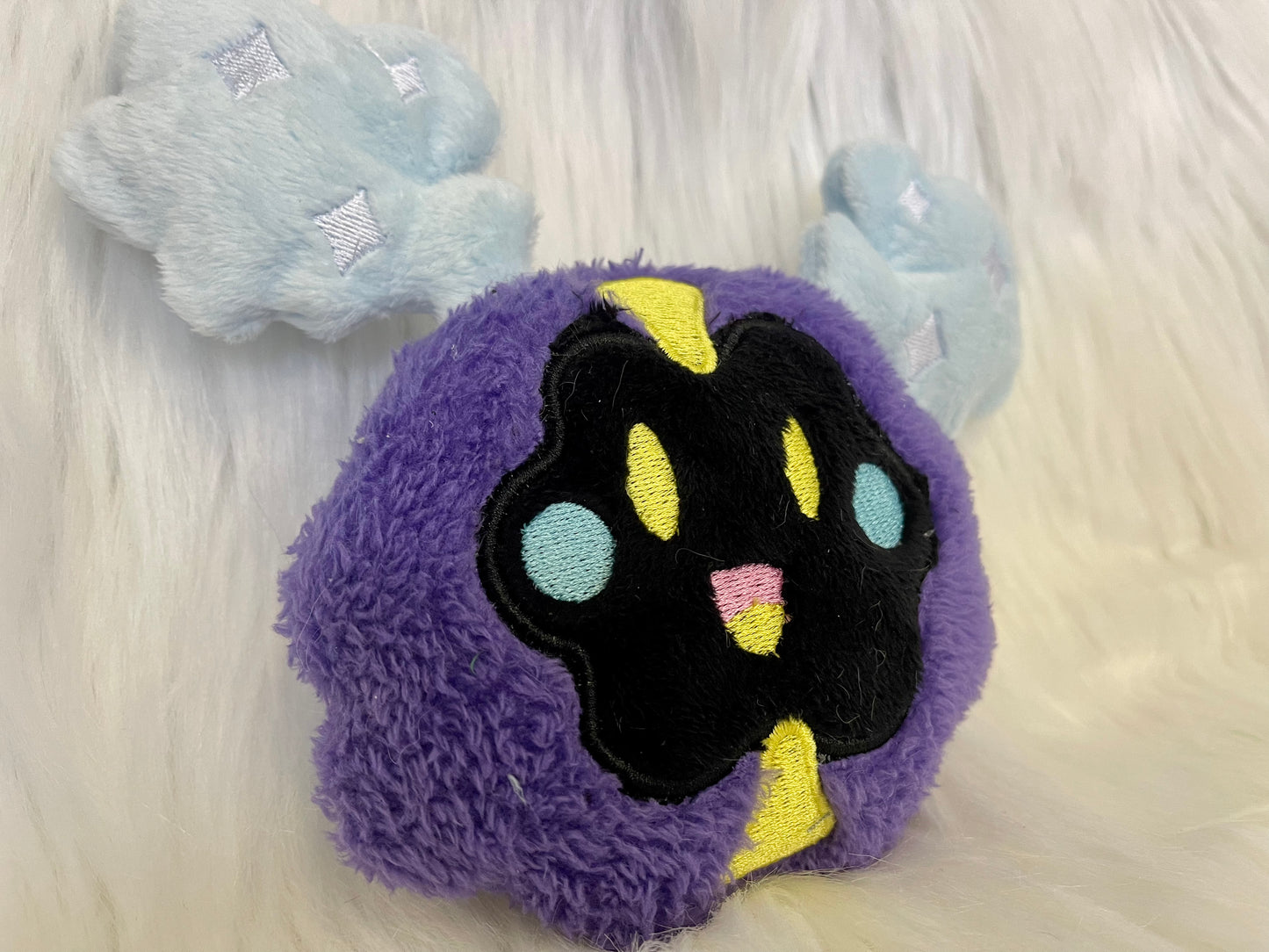 GALAXY BABY Monster SPACE Beanie Plushie, Shiny, Video Game inspired Plush