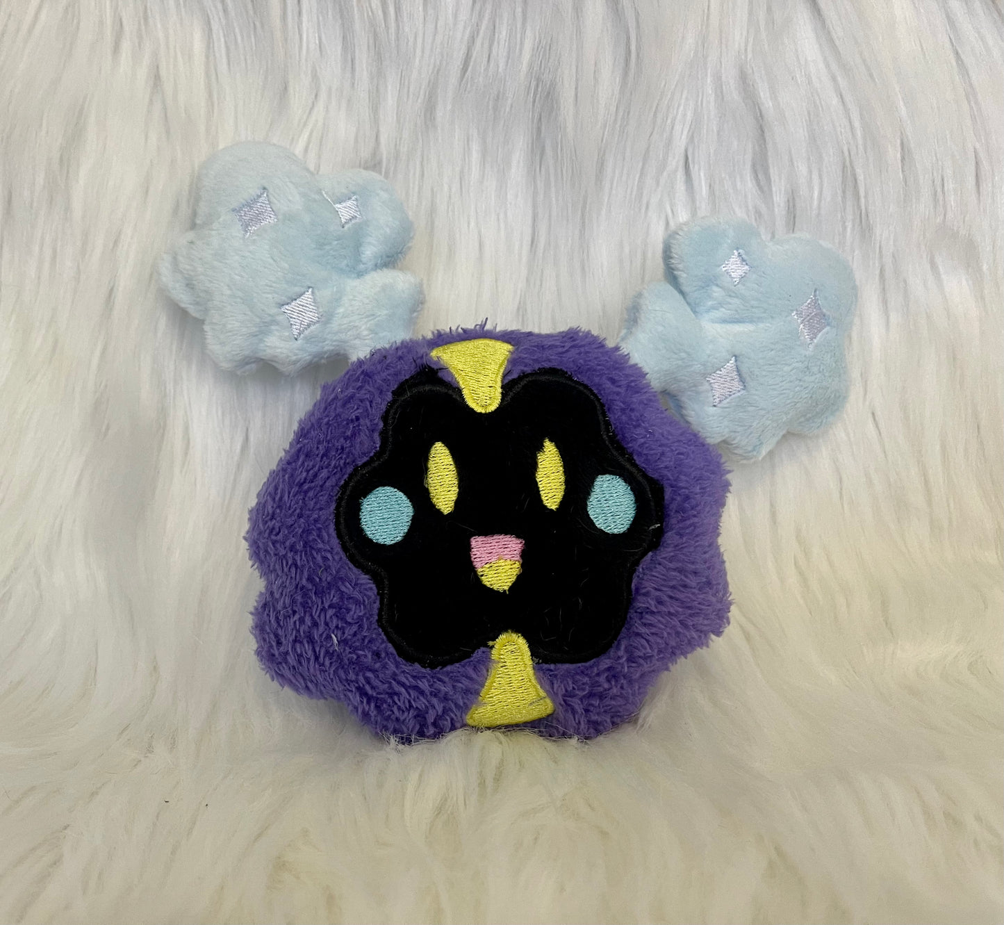 GALAXY BABY Monster SPACE Beanie Plushie, Shiny, Video Game inspired Plush