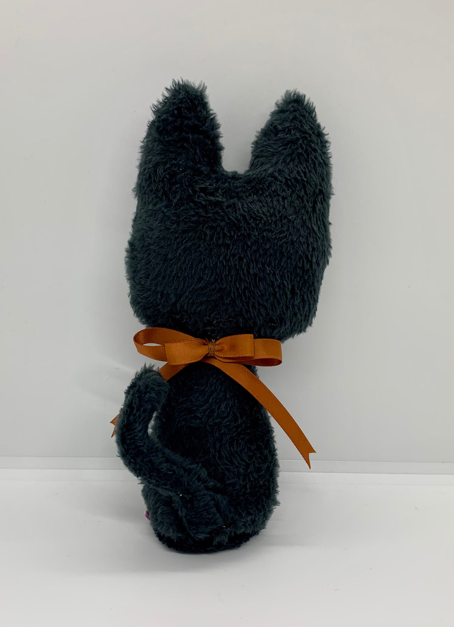 8’’ Black Cat Plushie, Cat Delivery Service, Handmade Minky Plush