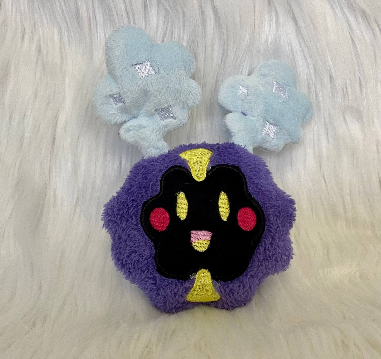 GALAXY BABY Monster SPACE Beanie Plushie, Shiny, Video Game inspired Plush