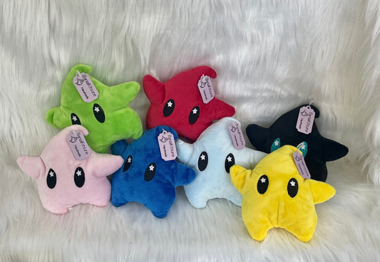 Luna Beanie Plushie, Galaxy Monster, Video Game inspired Plush