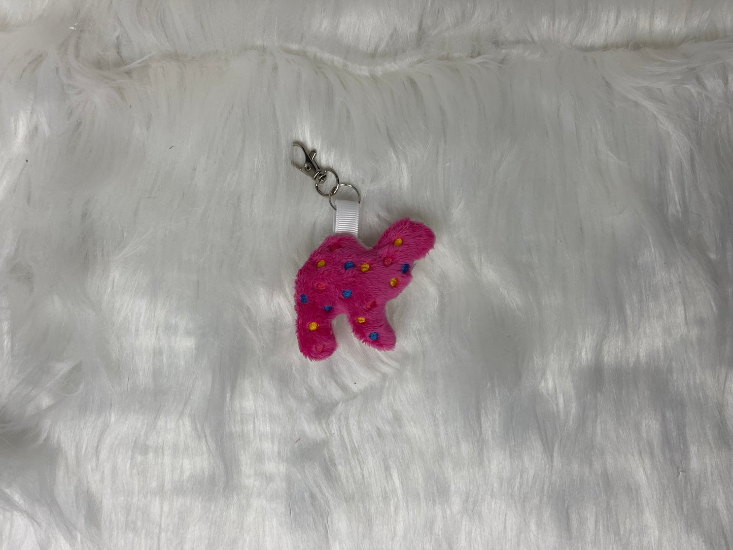 Circus Animal Snack Plush Charm, Plush Keychain, Animal Shaped, Foodie Handmade Plushie Keychain, Made to Order