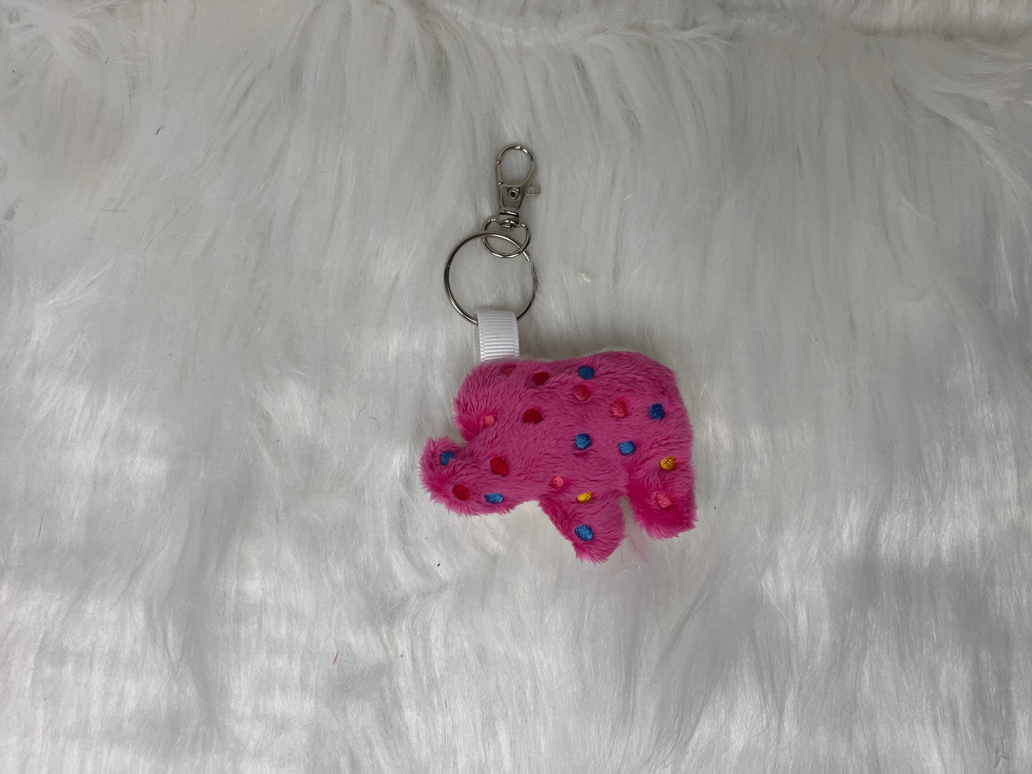 Circus Animal Snack Plush Charm, Plush Keychain, Animal Shaped, Foodie Handmade Plushie Keychain, Made to Order