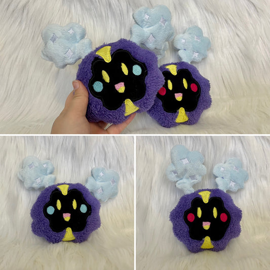 GALAXY BABY Monster SPACE Beanie Plushie, Shiny, Video Game inspired Plush